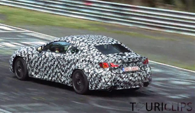 Video: 2015 Lexus RC-F Coupe Tests at the 'Ring