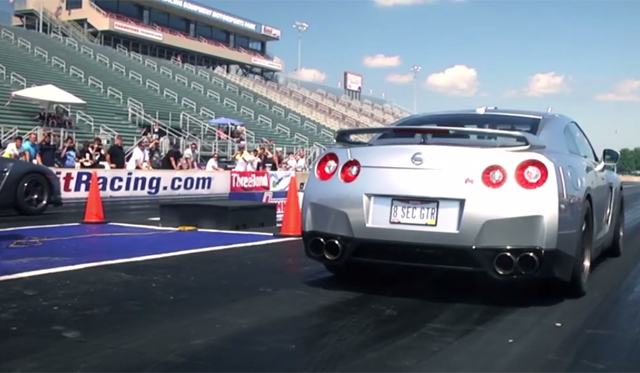 Video: Alpha 16 Nissan GT-R Hits 60mph in 1.7 Seconds, 1/4 Mile in 8.28