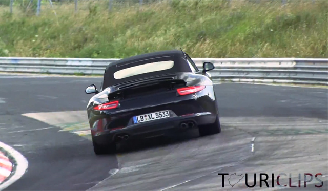Video: 2014 Porsche 911 Targa Testing at the 'Ring