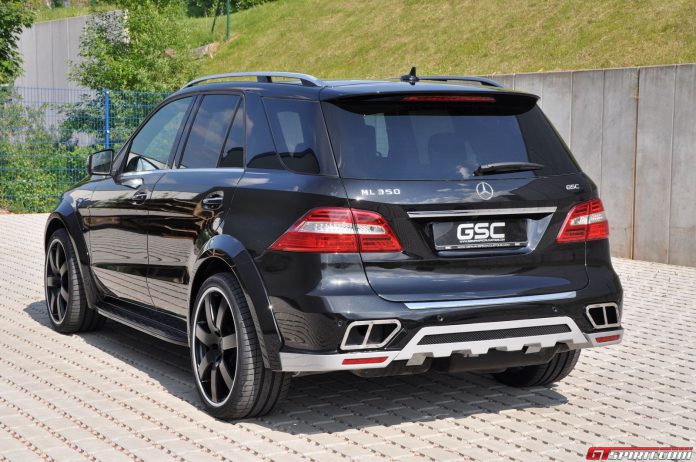 German Special Customs Wide Body Kit for Mercedes-Benz ML-Class