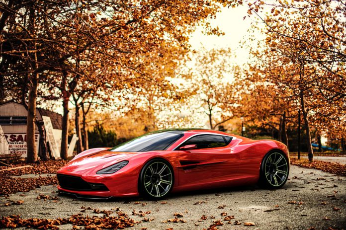 Render: Aston Martin DBC by Samir Sadikhov
