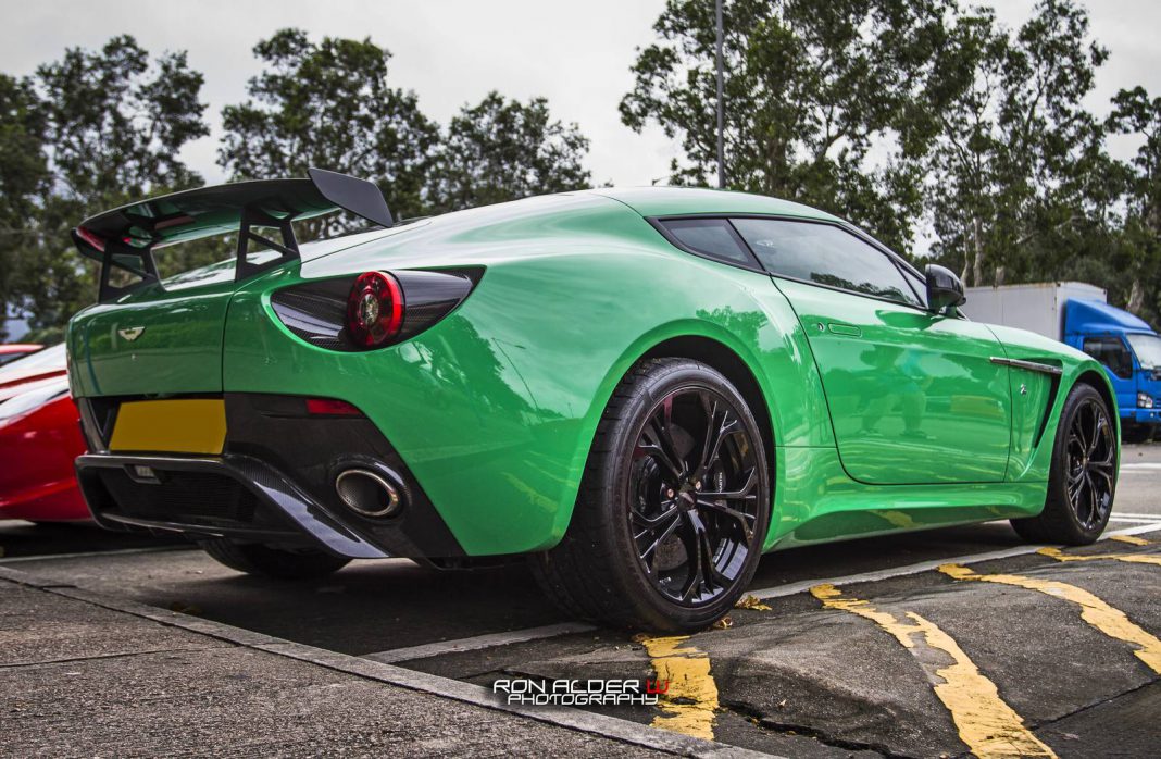 Photo Of The Day: Green Aston Martin V12 Zagato