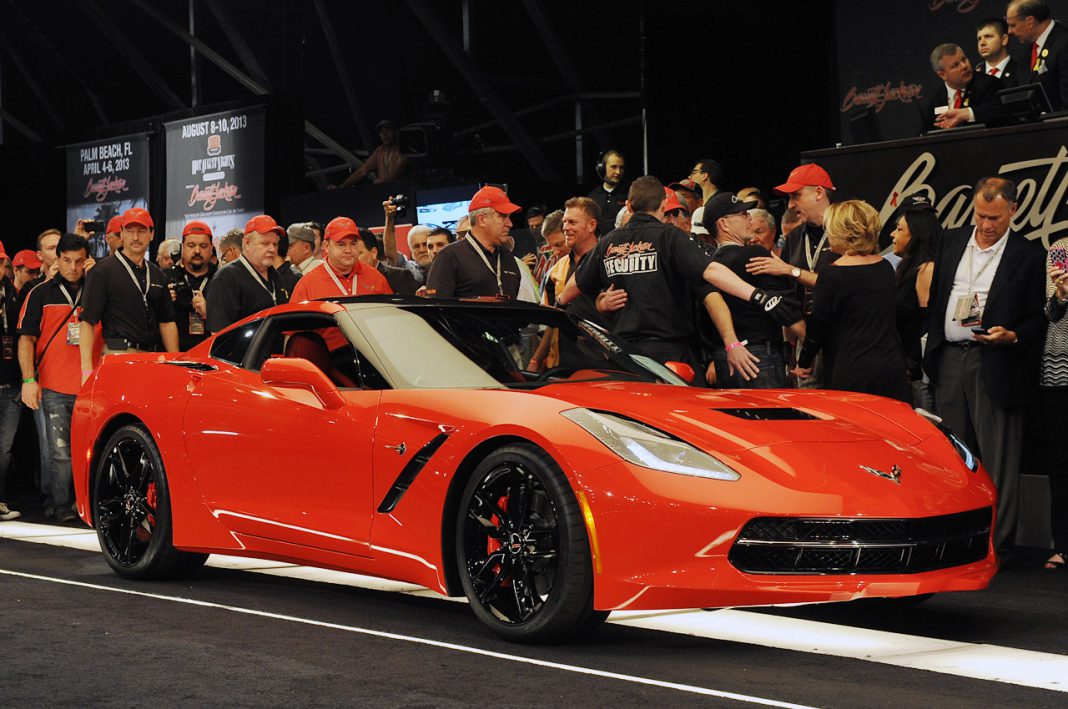 NASCAR Team Owner Receives his $1.1 Million 2014 Corvette Stingray