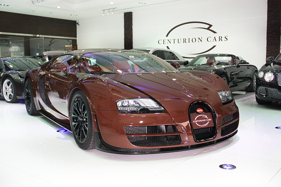 Dark Brown Bugatti Veyron Super Sport Still Sticking Around
