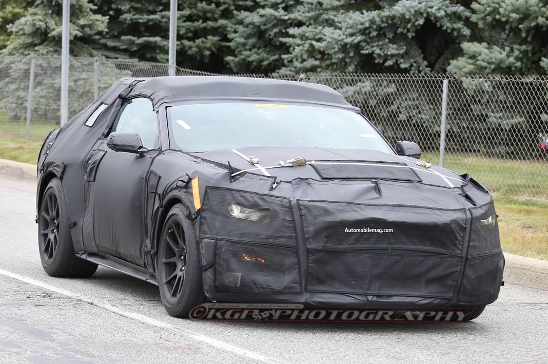 Updated Ford Mustang GT350 Spied Testing