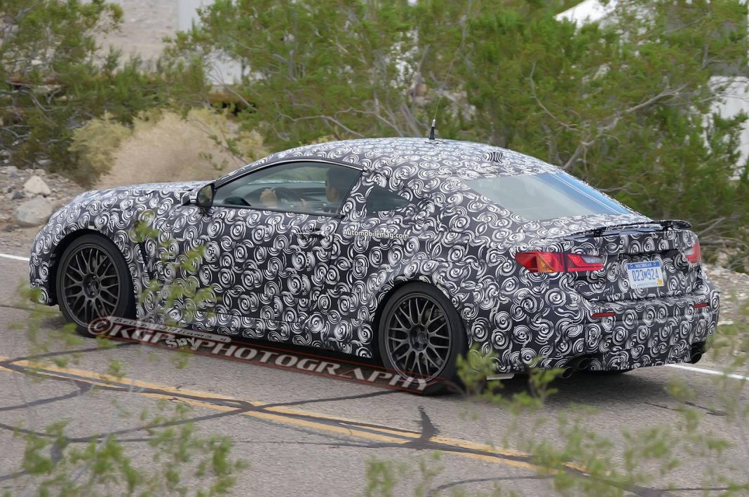 Sleek and Sporty 2015 Lexus RC-F Snapped