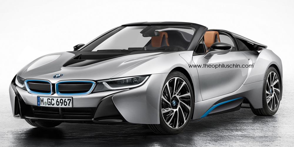 BMW i8 Spyder Imagined by Theophilus Chin