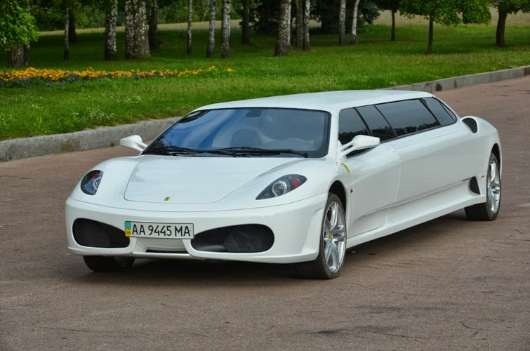 Peugeot 406 Coupe-Based Ferrari F430 Limo is Overkill Galore