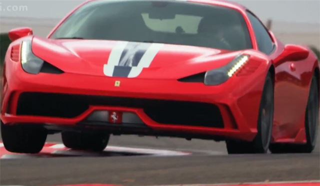 Ferrari 458 Speciale Screams in Official Clip!