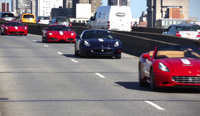 New York Hosts Epic Ferrari Rally