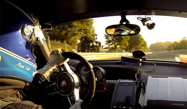 This Is The 2014 Porsche 918 Spyder's Record-Setting Nurburgring Lap