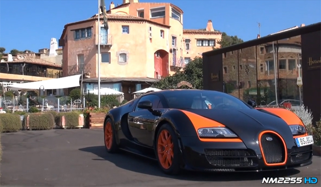 This is What It's Like Riding in the Bugatti Veyron Grand Sport Vitesse WRC