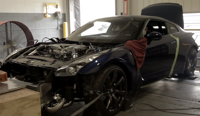 The Sights & Sounds of a 2000hp Nissan GT-R on the Dyno!