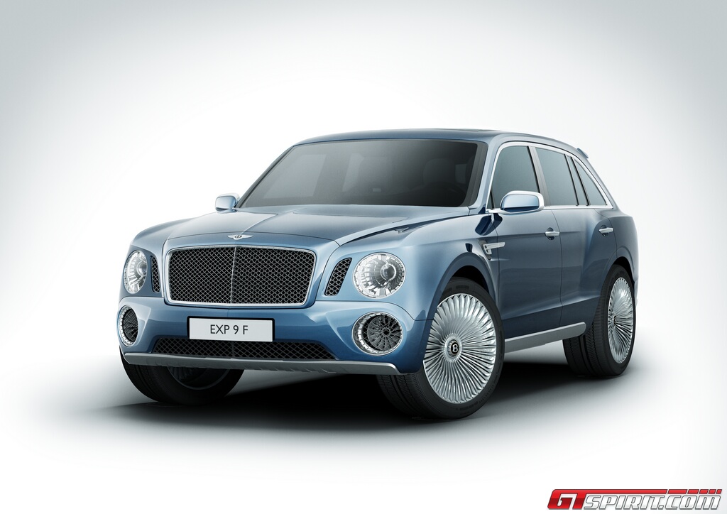 Bentley SUV to Feature V12 and Loads of Different Configurations