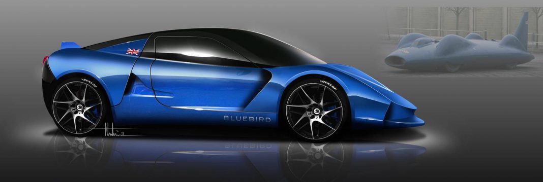 Bluebird DC50 Electric Sports car Delayed Until 2014