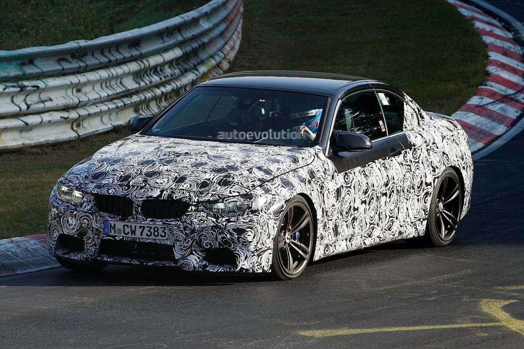 Nurburgring Hosts BMW M4 Convertible Testing
