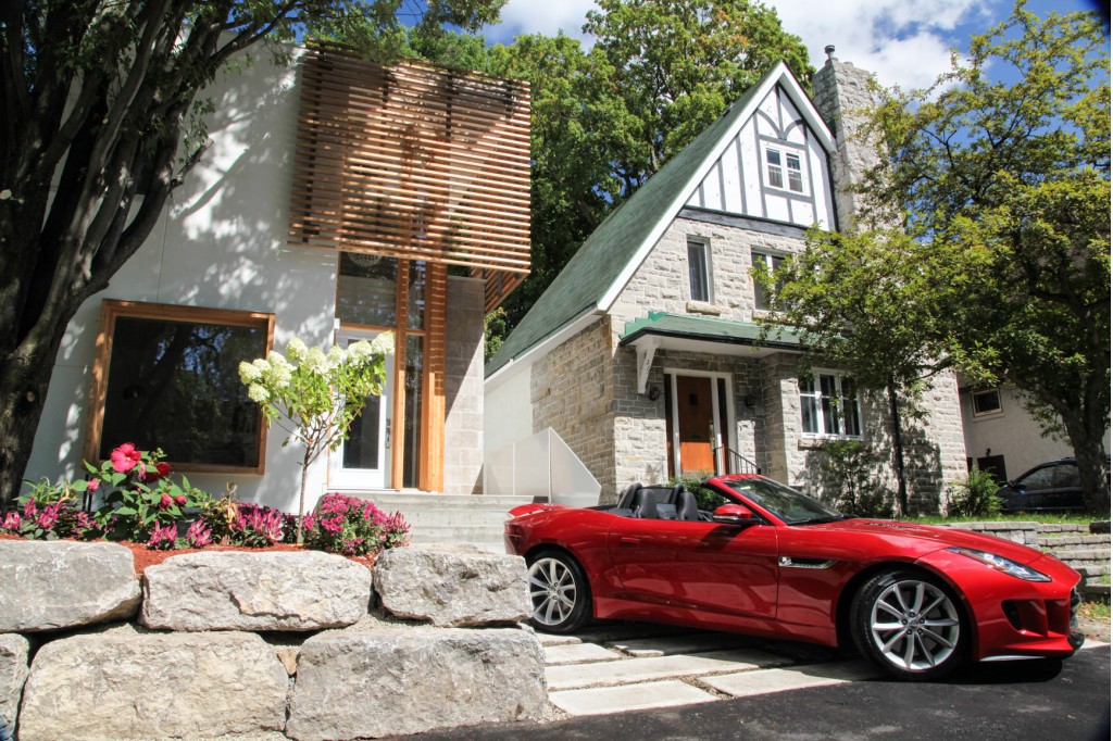 Buy This Canadian House and get a Free Jaguar F-Type