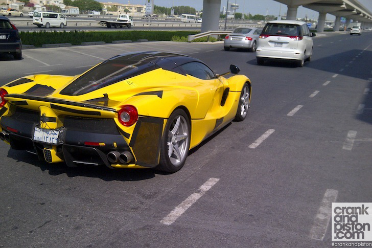 Yellow 2014 LaFerrari Spotted in Dubai