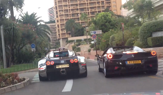 Chasing a Bugatti Veyron Pur Sang Through Monaco