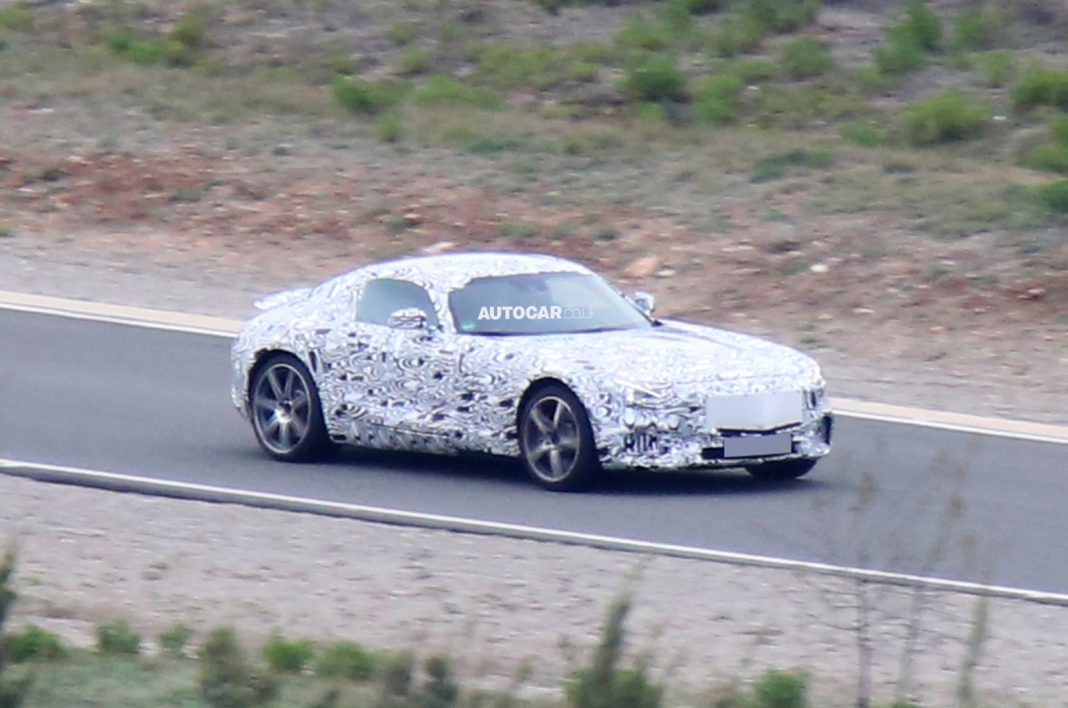 2016 Mercedes-Benz GT Spotted Testing Again