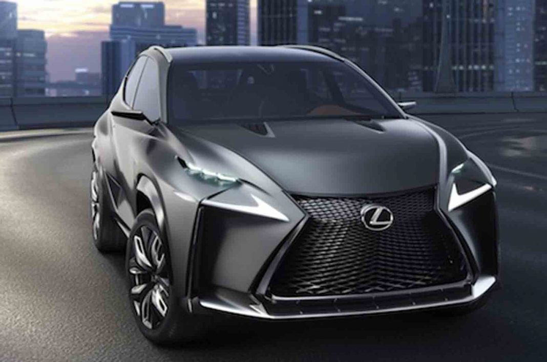 Turbocharged Lexus LF-NX Concept Heading to Tokyo