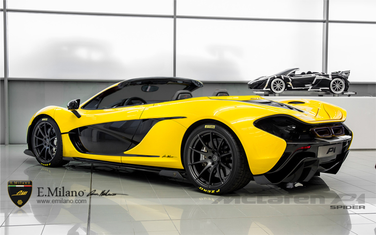 McLaren P1 Spider by Evren Milano