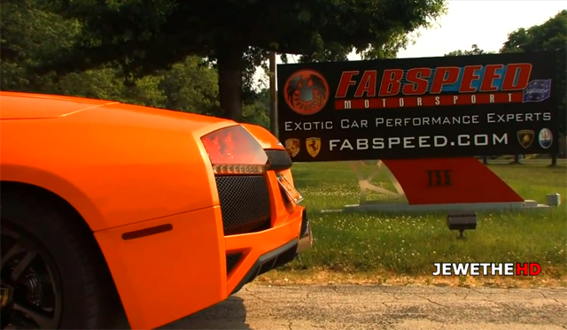 Lamborghini Murcielago LP640 Roadster Screams With Fabspeed Exhaust!