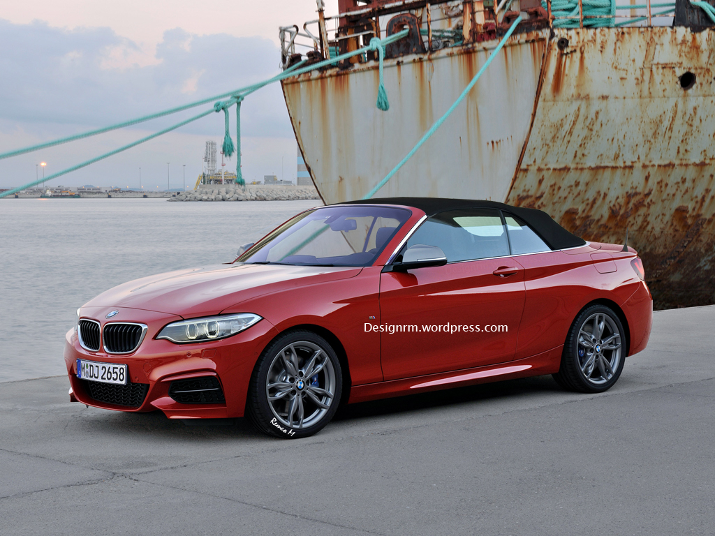 BMW M235i Convertible Rendered