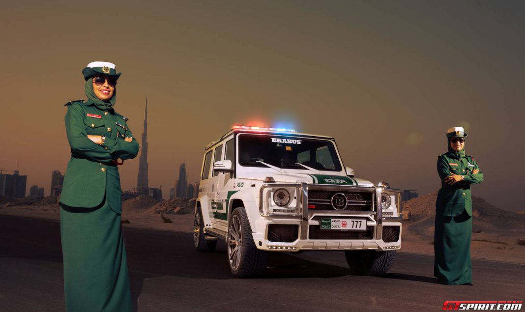 Dubai Police Edition Brabus B63S 700 Widestar