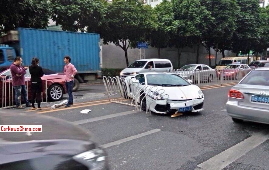 Lamborghini Gallardo 550-2 Balboni Wrecked in China