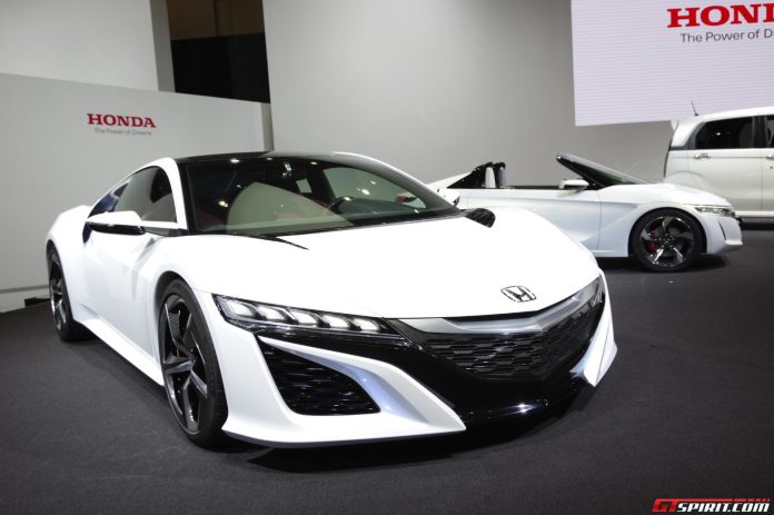 Tokyo 2013: White 2015 Honda NSX Concept