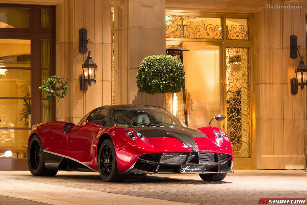 Transformers 4 Pagani Huayra in Beverly Hills