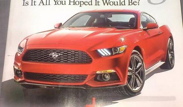 Leaked: 2015 Ford Mustang Photos