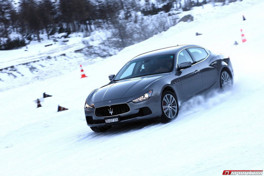 Maserati Winter Tour in Livigno Italy