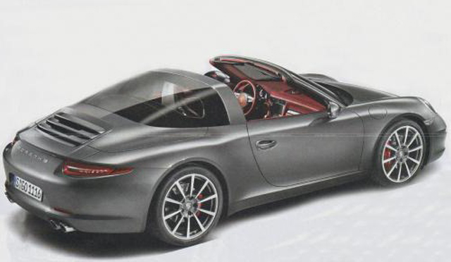 First Leaked Image of Porsche 991 Targa Emerges Along With Teaser