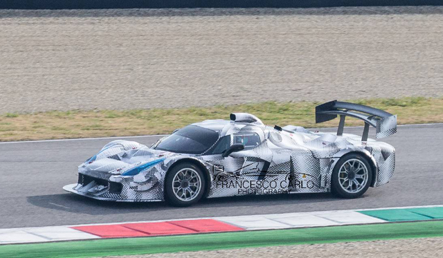 Ferrari LMP1 Prototype Uncovered During Testing!