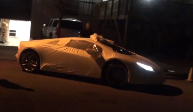 Disguised Lamborghini Huracan Spotted in the U.S.