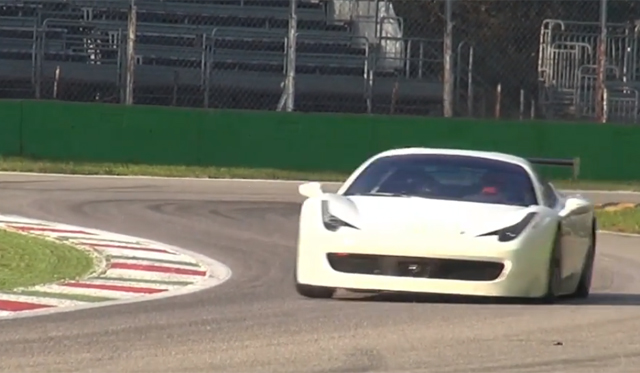 Hear the Ferrari 458 Challenge Evoluzione on Track