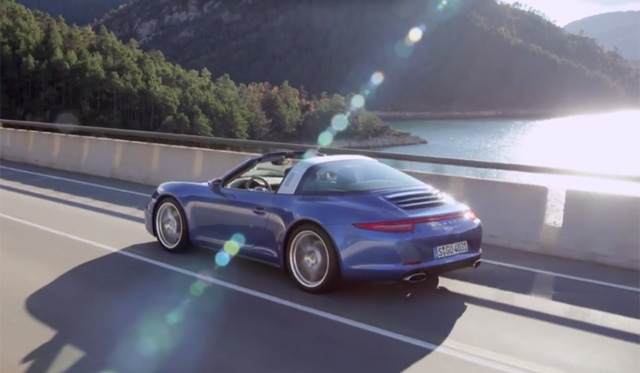 2014 Porsche 911 Targa Gets Official Promo