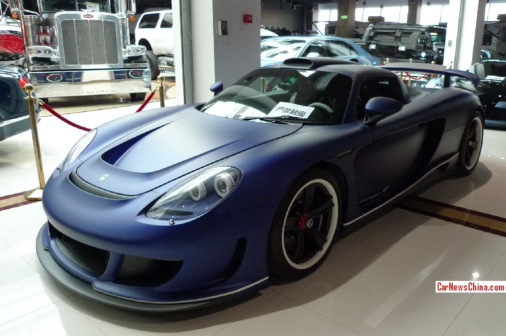 Gemballa Mirage GT Matte Blue Edition For Sale in China
