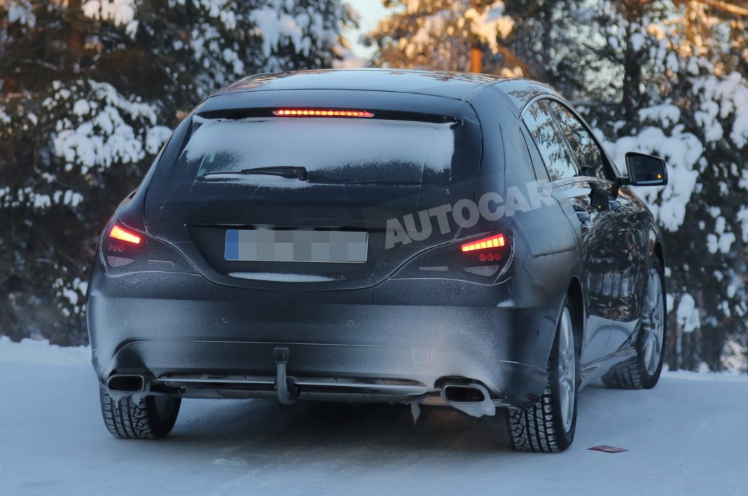 Mercedes-Benz CLA Shooting Brake Continues Winter Testing
