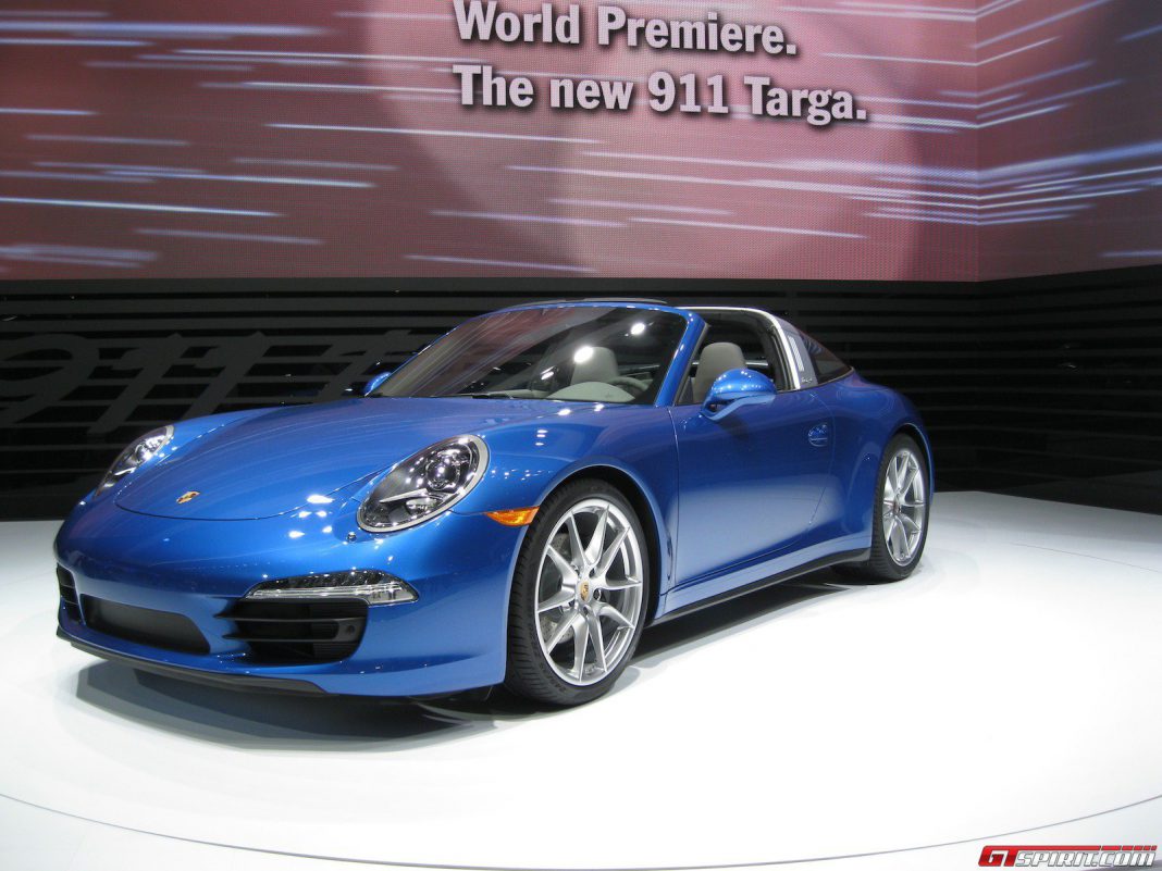 Porsche at Detroit Motor Show 2014