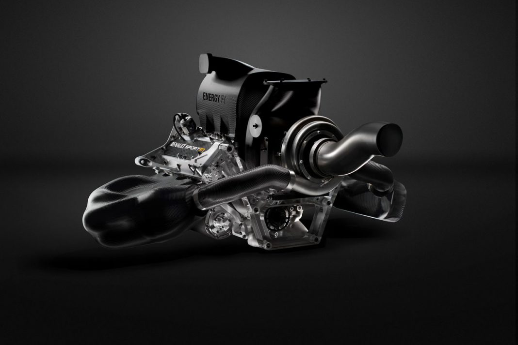 Renault Shows Off Its 2014 Formula One Engine