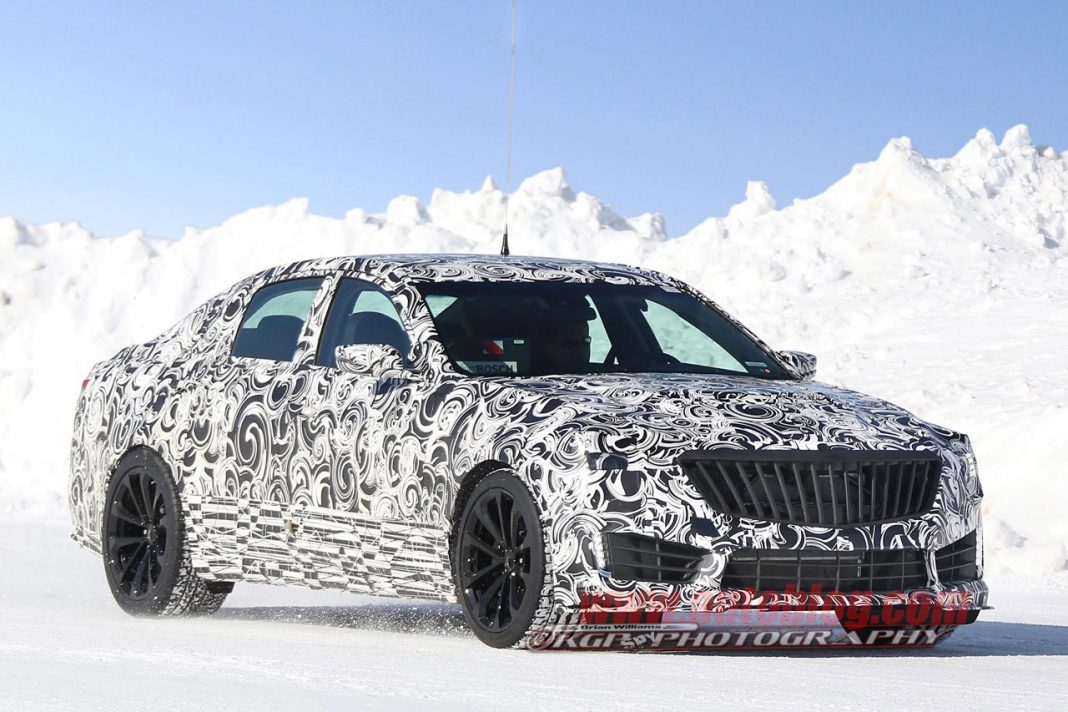 Next-Generation Cadillac CTS-V Spied During Early Testing