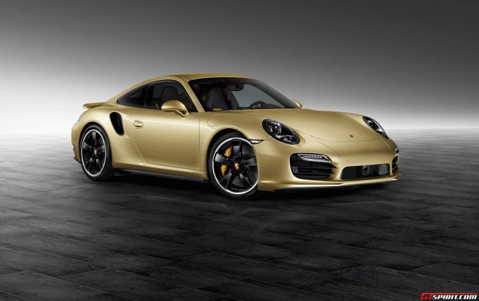 Official: Lime Gold 2014 Porsche 911 Turbo by Porsche Exclusive