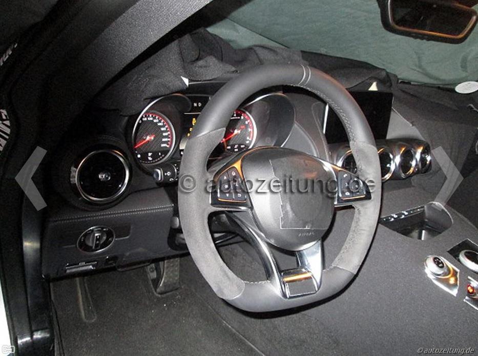 Interior of 2015 Mercedes-Benz AMG GT Spied