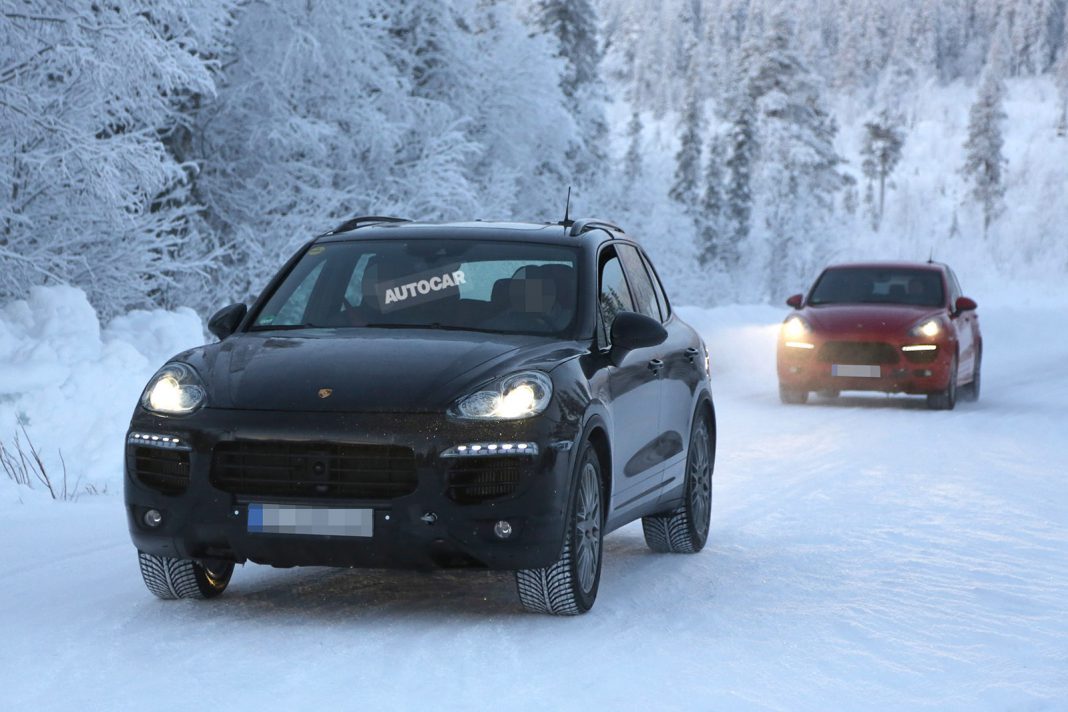 Heavily Facelifted 2014 Porsche Cayenne Spied