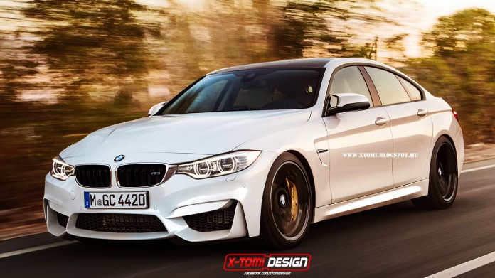 BMW M4 Gran Coupe Rendered