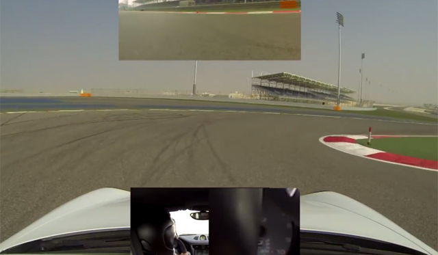 Onboard 2014 Porsche 911 GT3 at Bahrain Circuit