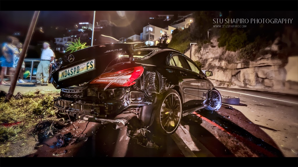 Mercedes-Benz CLA 45 AMG Crashes in South Africa